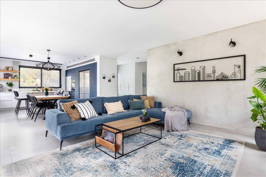 רוית רוד | עיצוב פנים בית פרטי 6 חדרים בירקונה - PICKINTERI-5