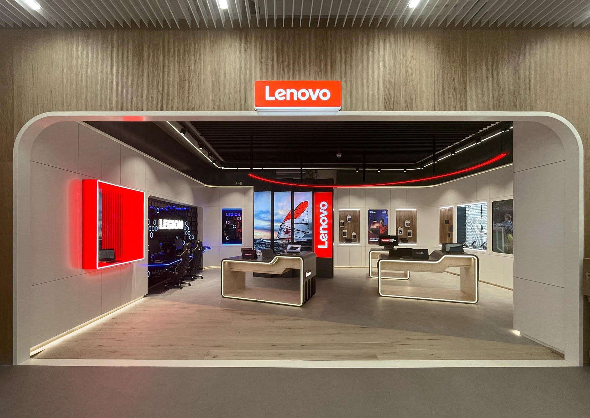 联想精品店和联想休息室丨西班牙马德里-16