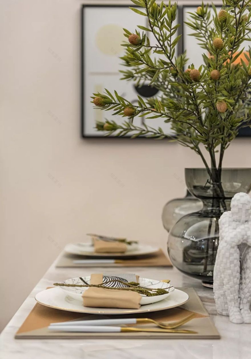 色彩演绎个性家居,南京长沙龙湖精装样板间解读-52