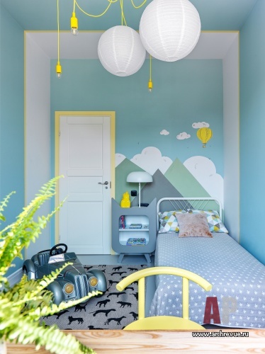 预算内IKEA风格小家庭式三层联排别墅室内设计丨俄罗斯莫斯科丨Бдайциева Ирина（伊琳娜·布代采娃）-29