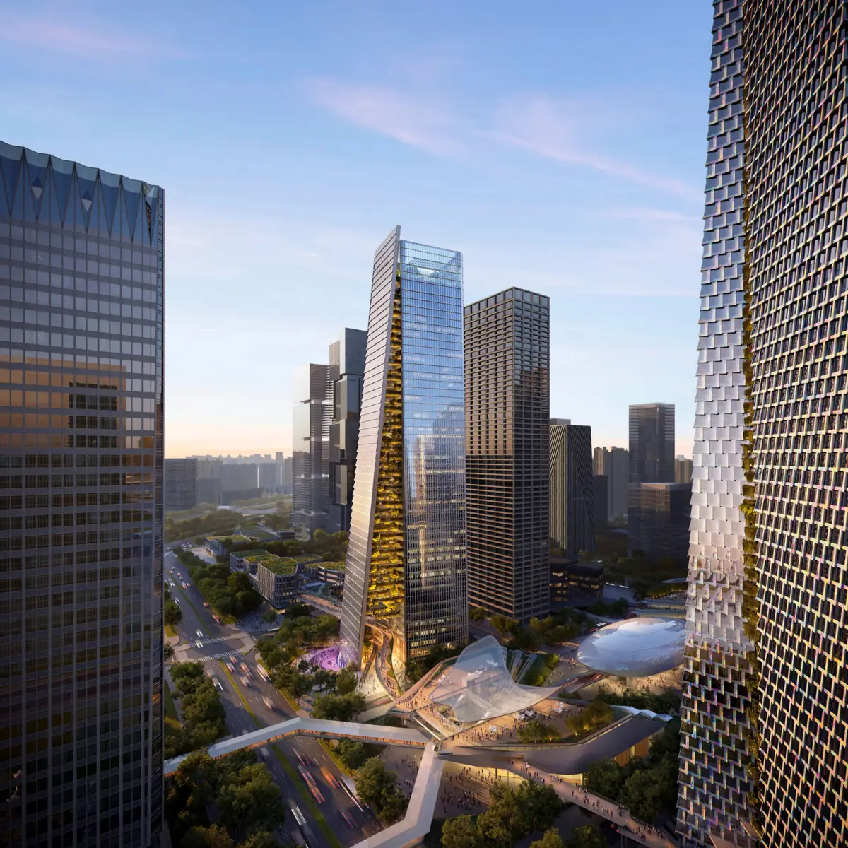 前海Prisma大厦丨中国深圳丨BIG建筑事务所-16