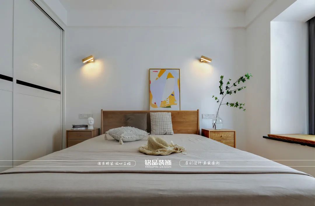 金色钱塘北欧风小三房丨铭品装饰-43