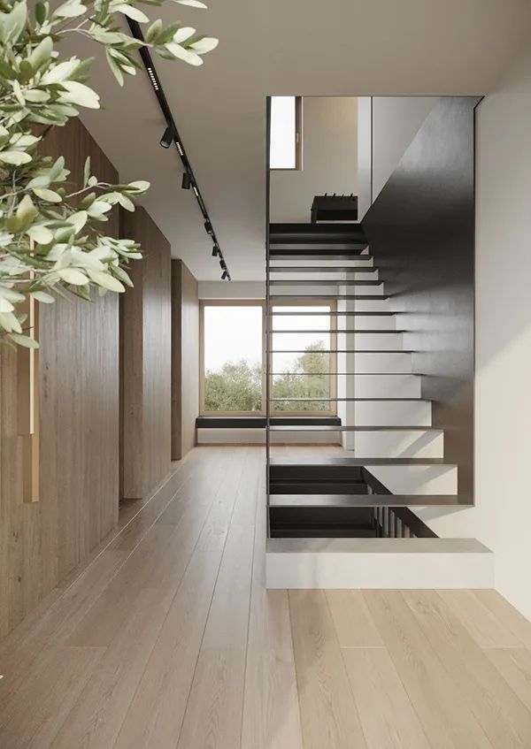 德国三层住宅的清新惬意设计丨DENEW studio-55