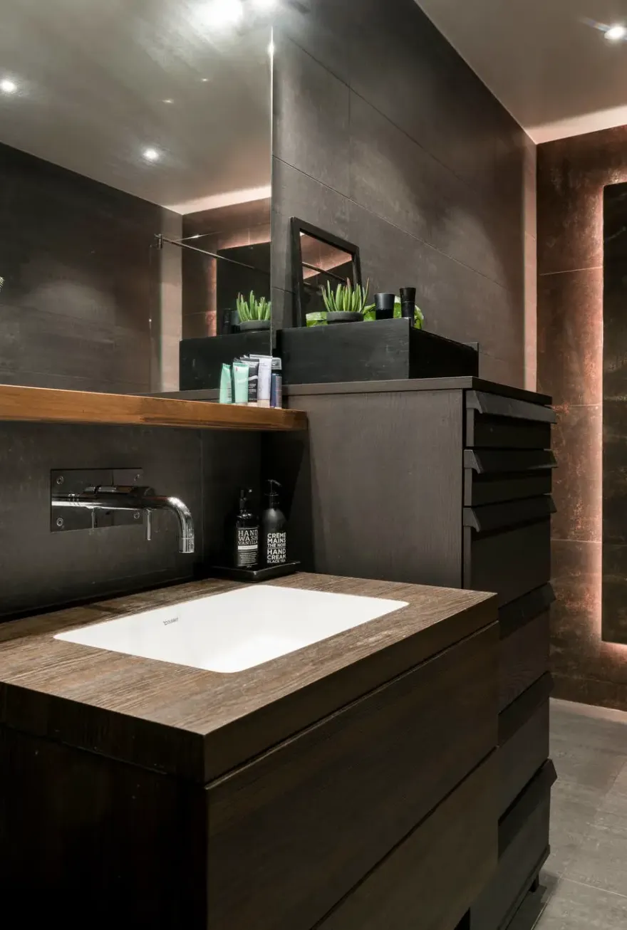 80 平米非凡公寓,厨房挑高设计-22