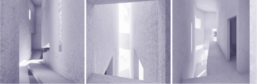 毕设金奖!中国美院学姐用“2.5维”重构希腊悬崖剧院,用“碎片”拼出一座火山岛文化地标!-17