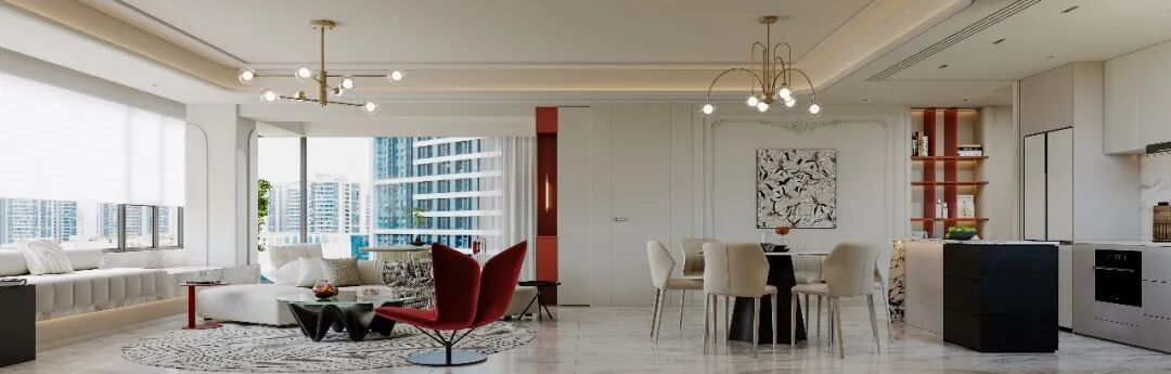 半盏茶香,一方庭院 · 把“山水画”搬进家丨壹号国际设计-47