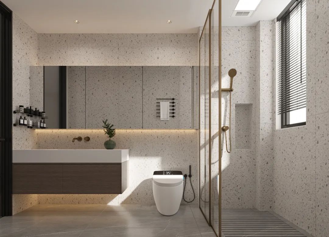 沁润之居 · 现代诗意的住宅设计丨柒颜设计-48