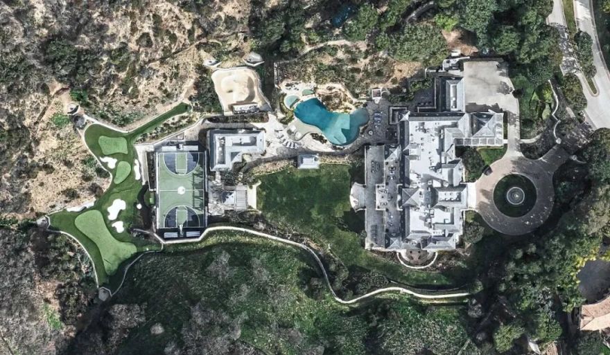 MarkWalhberg的前建筑师RichardLandry设计的比佛利公园庄园-25