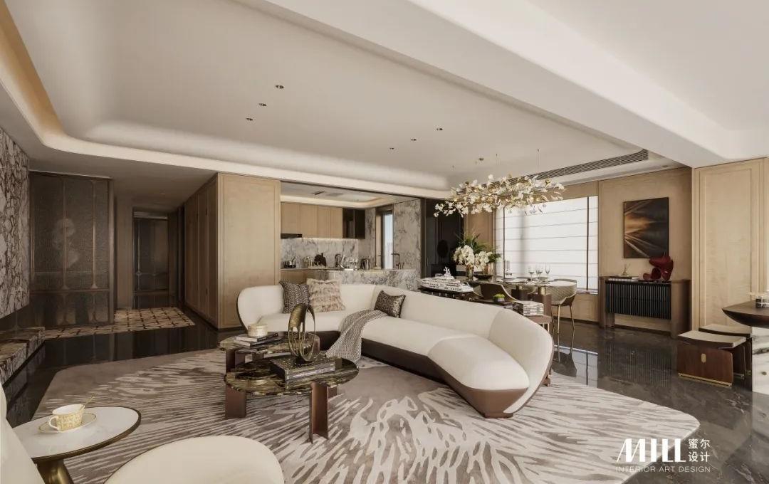 东莞紫荆 8 号 208㎡样板间丨中国东莞丨深圳市蜜尔室内艺术设计有限公司-15