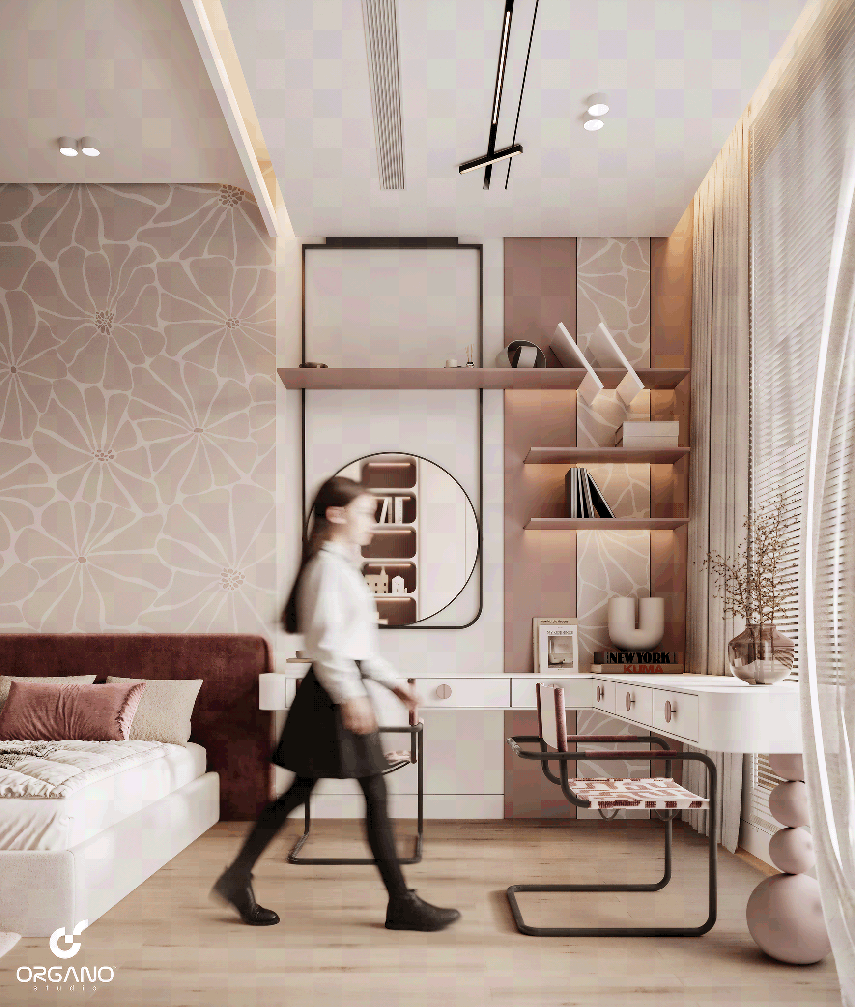 Girls Bedroom Design.-8