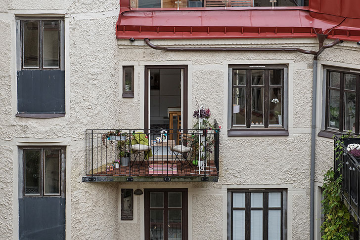 浪漫小公寓，北欧风格庭院美景-9