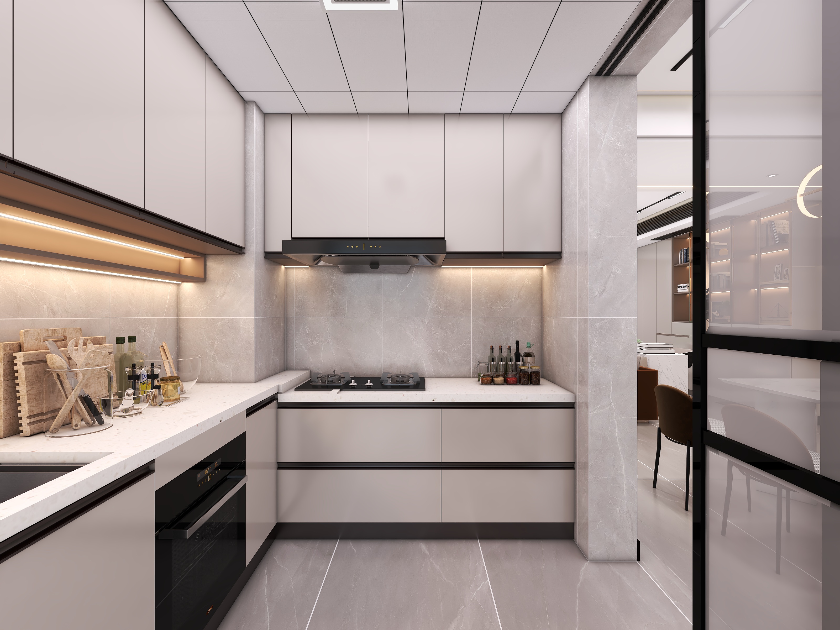 四川成都望江水岸（161平方意式轻奢四居室）-68