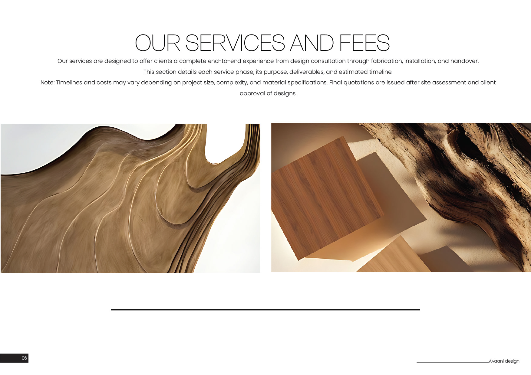 BESPOKE CARPENTRY MDF FEE PROPOSAL-7