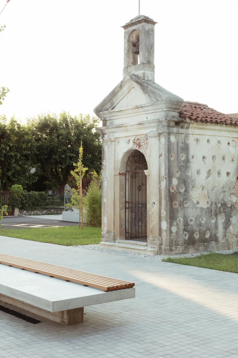 Didonè Comacchio Architects丨Piazzetta via campagnola丨意大利-2