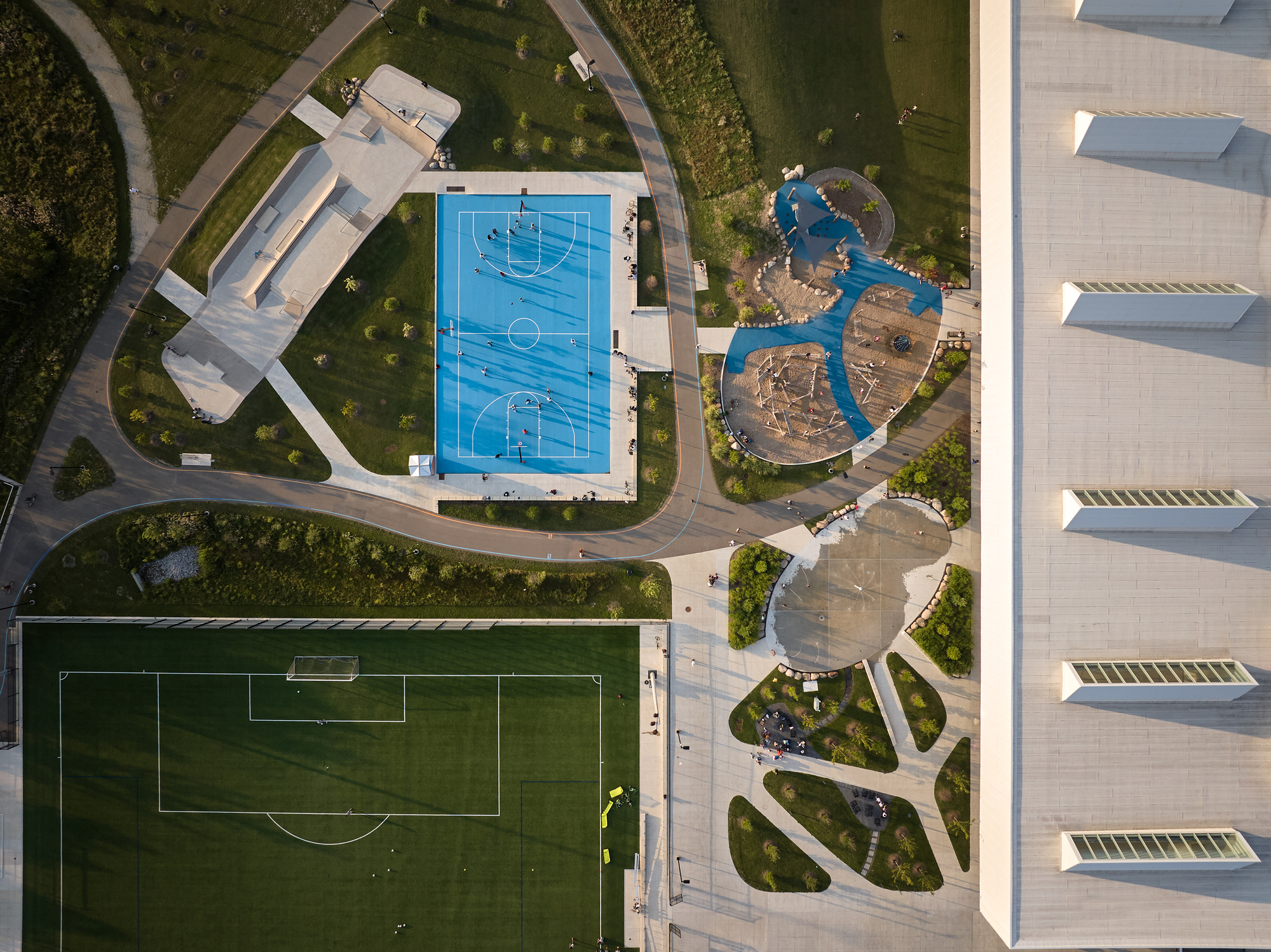 Churchill Meadows 社区中心和体育公园丨加拿大丨MJMA-40