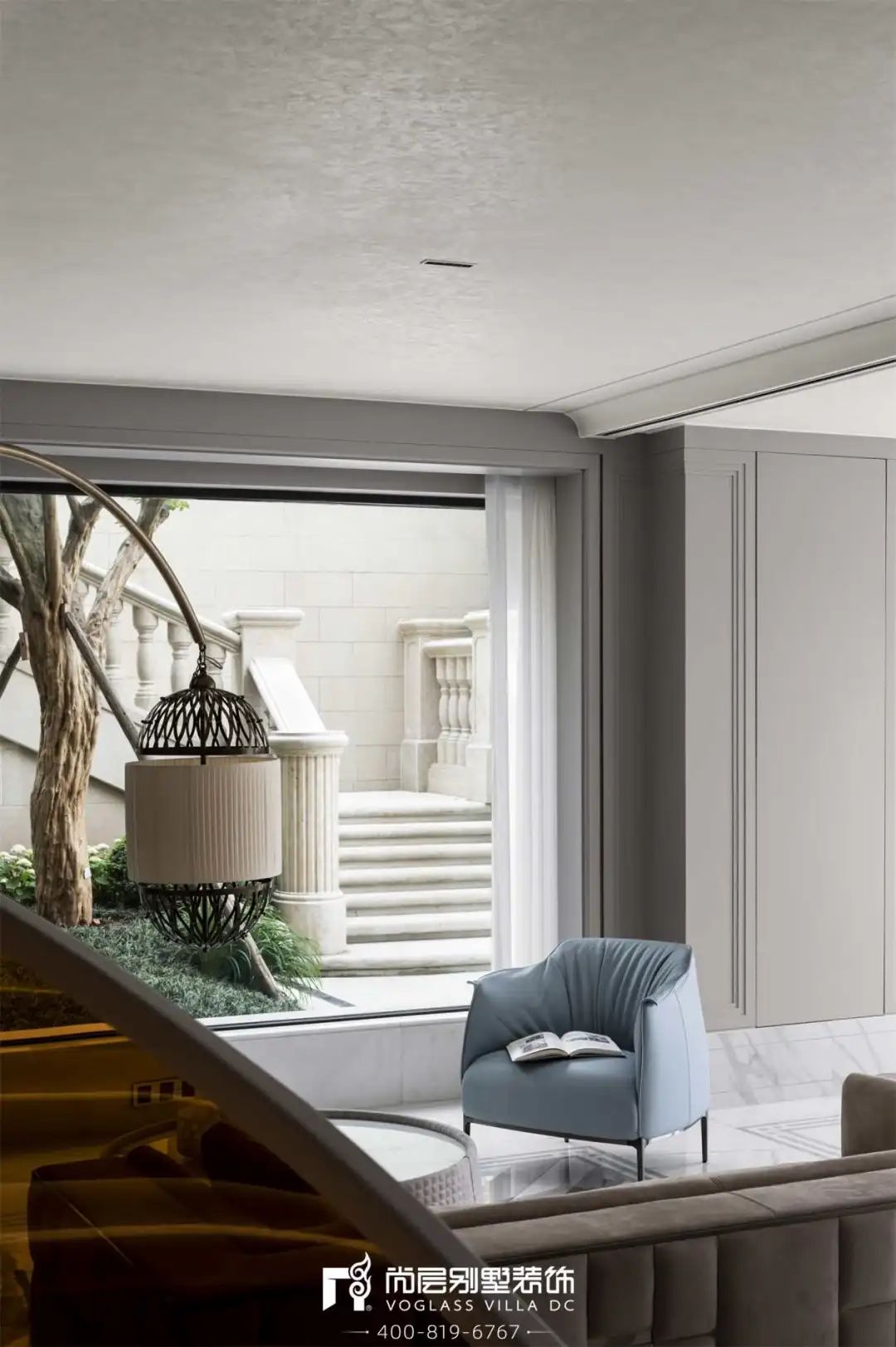 尚层装饰×棕榈泉 | 350㎡现代别墅设计，向往舒适自在的生活-35