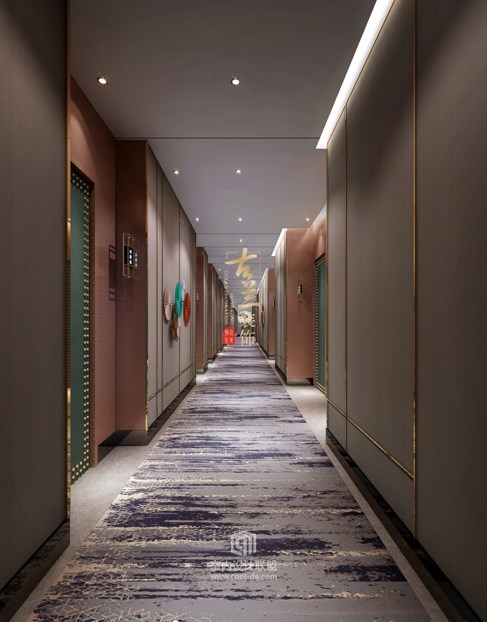 松桃精品商务酒店——广元酒店装修设计-2
