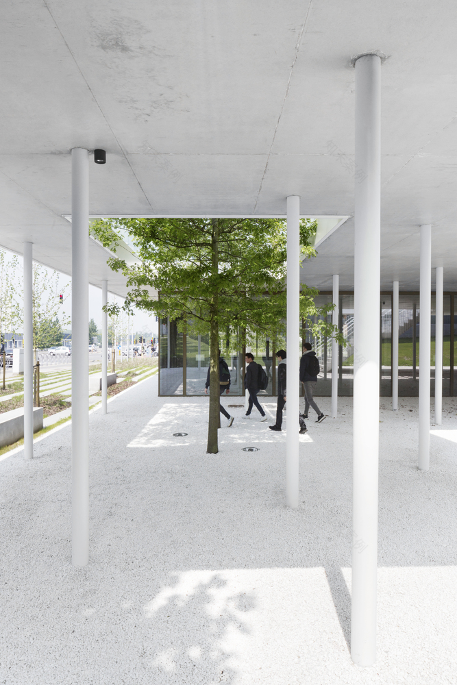 立方体校园设计 · 悬浮平台与智能支撑结构-41