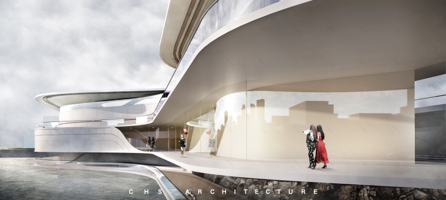 走舸·烟桥旅游体验中心建筑方案设计丨CHS ARCHITECTURE-20