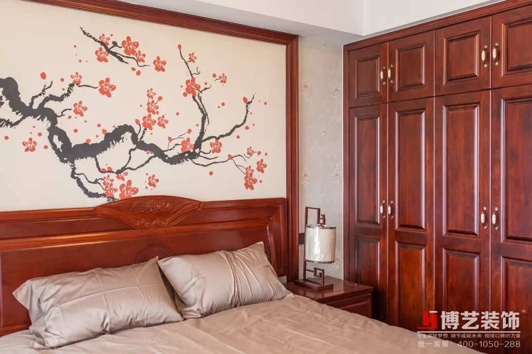 《暗香》张越——简约中式样板房设计-26