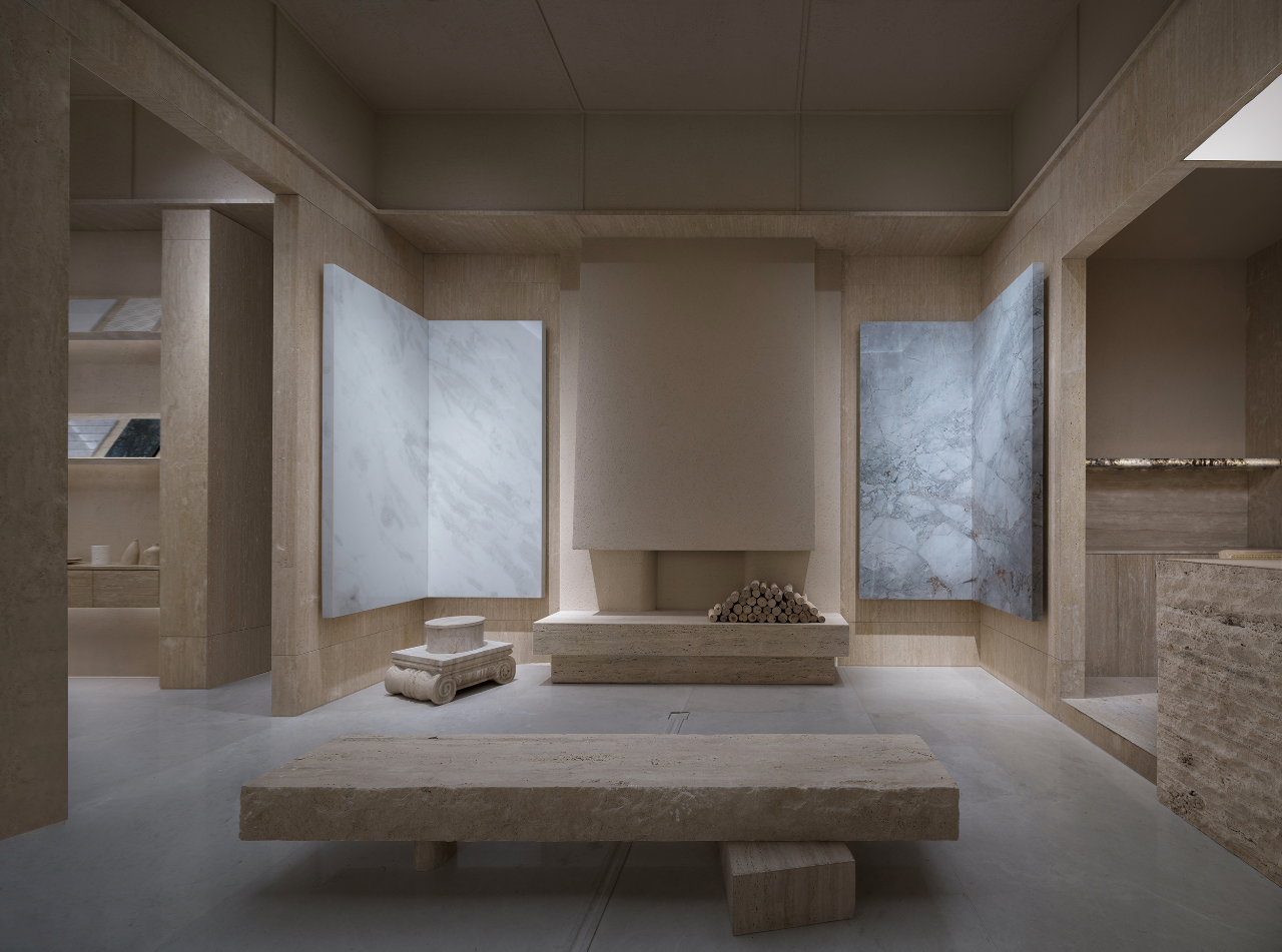 美石美客大理石展厅丨津设计CITÉ-34