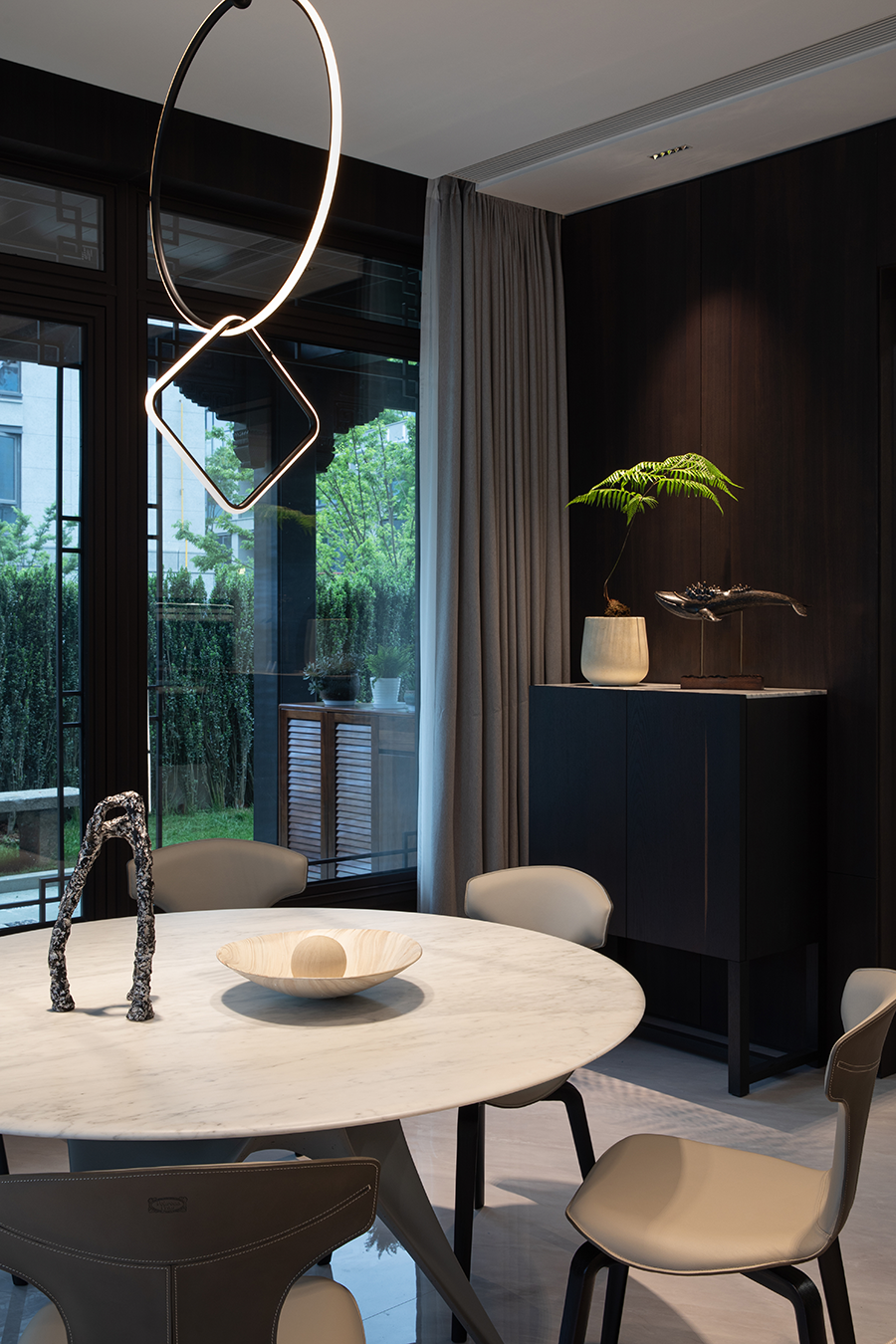 杭州新安江畔私宅丨中国杭州丨冯培莉空间设计工作室-27