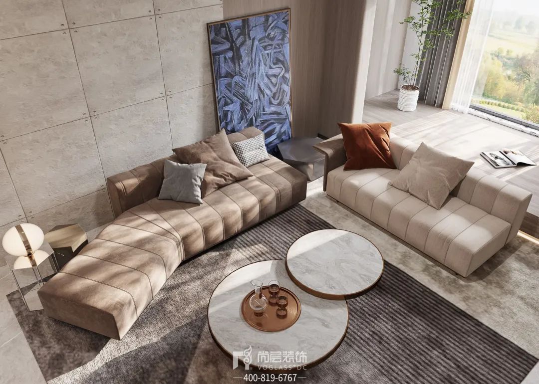 全案整装｜550 ㎡舒适私宅：和光同尘、与时舒卷-46