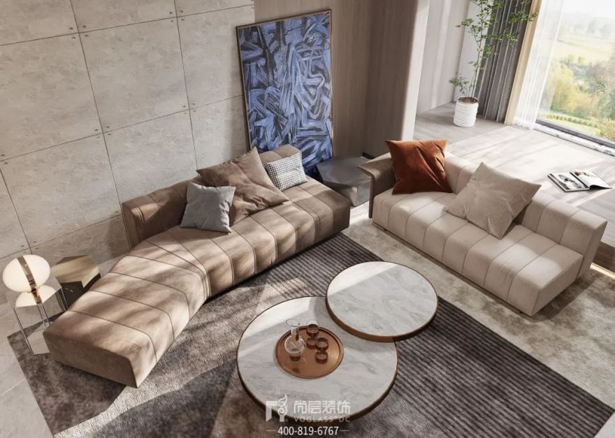 全案整装|550 ㎡舒适私宅:和光同尘、与时舒卷-46