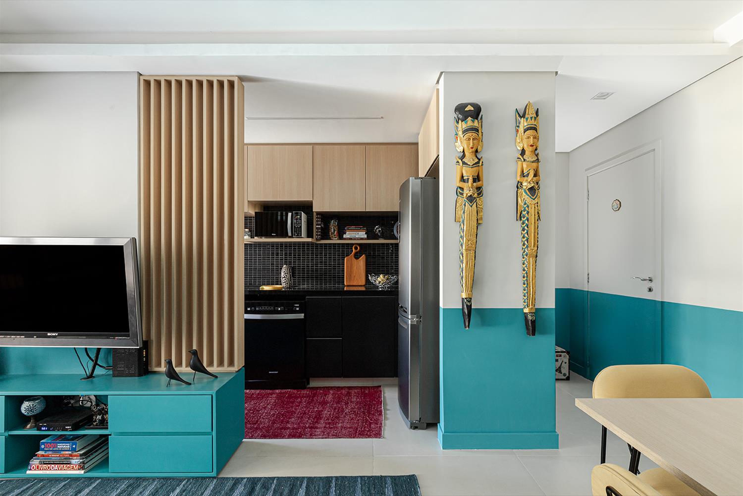 巴西 Oscar Morumbi 公寓 | 木质魅力与现代设计-3