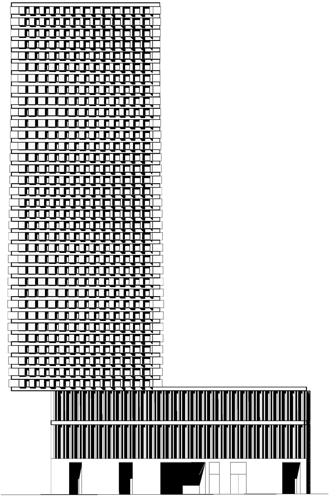 立方体塔楼丨摩洛哥卡萨布兰卡-23