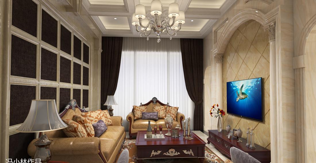 南通叠石桥简欧豪华别墅设计-0