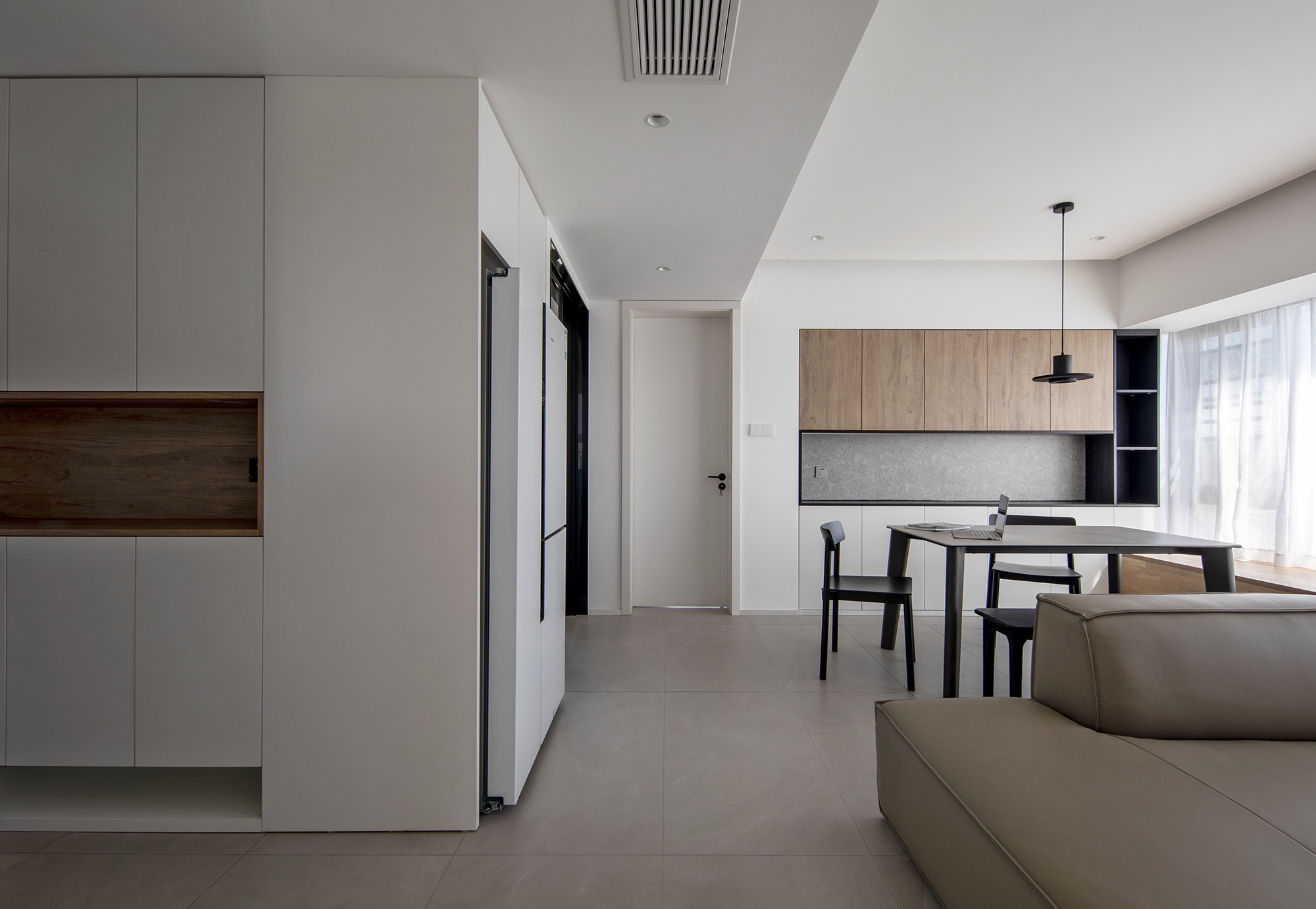 留白住宅丨中国杭州丨尔景空间设计-15