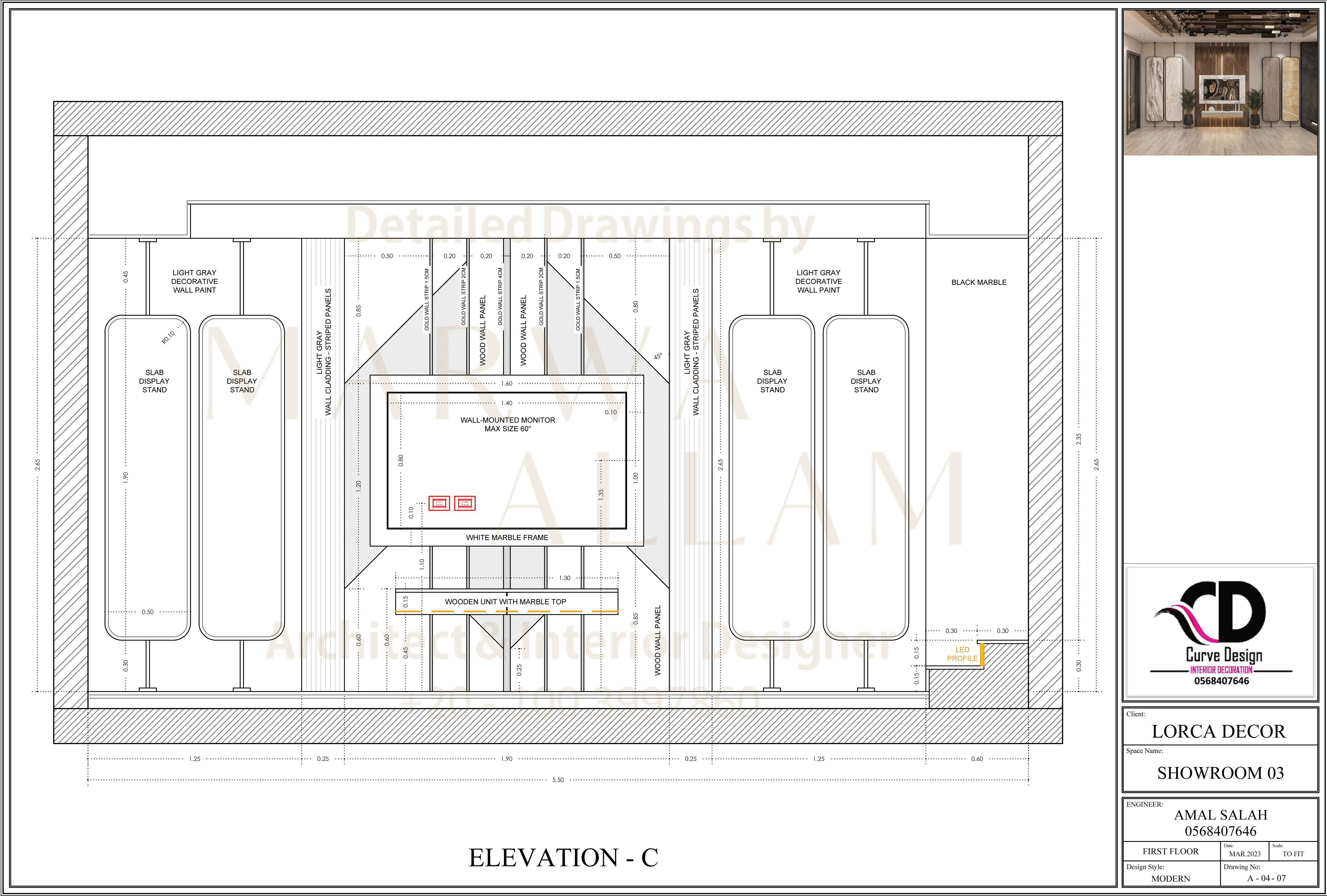 SHOWROOM 03 详细图纸丨阿联酋-9