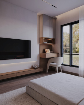 简约房间设计丨澳大利亚丨Emad El  Shahoubi designs,Heba Said