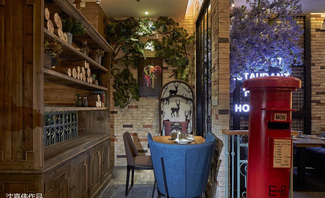 火锅店丨沈嘉伟设计作品—大象十方泰式海鲜火锅-23