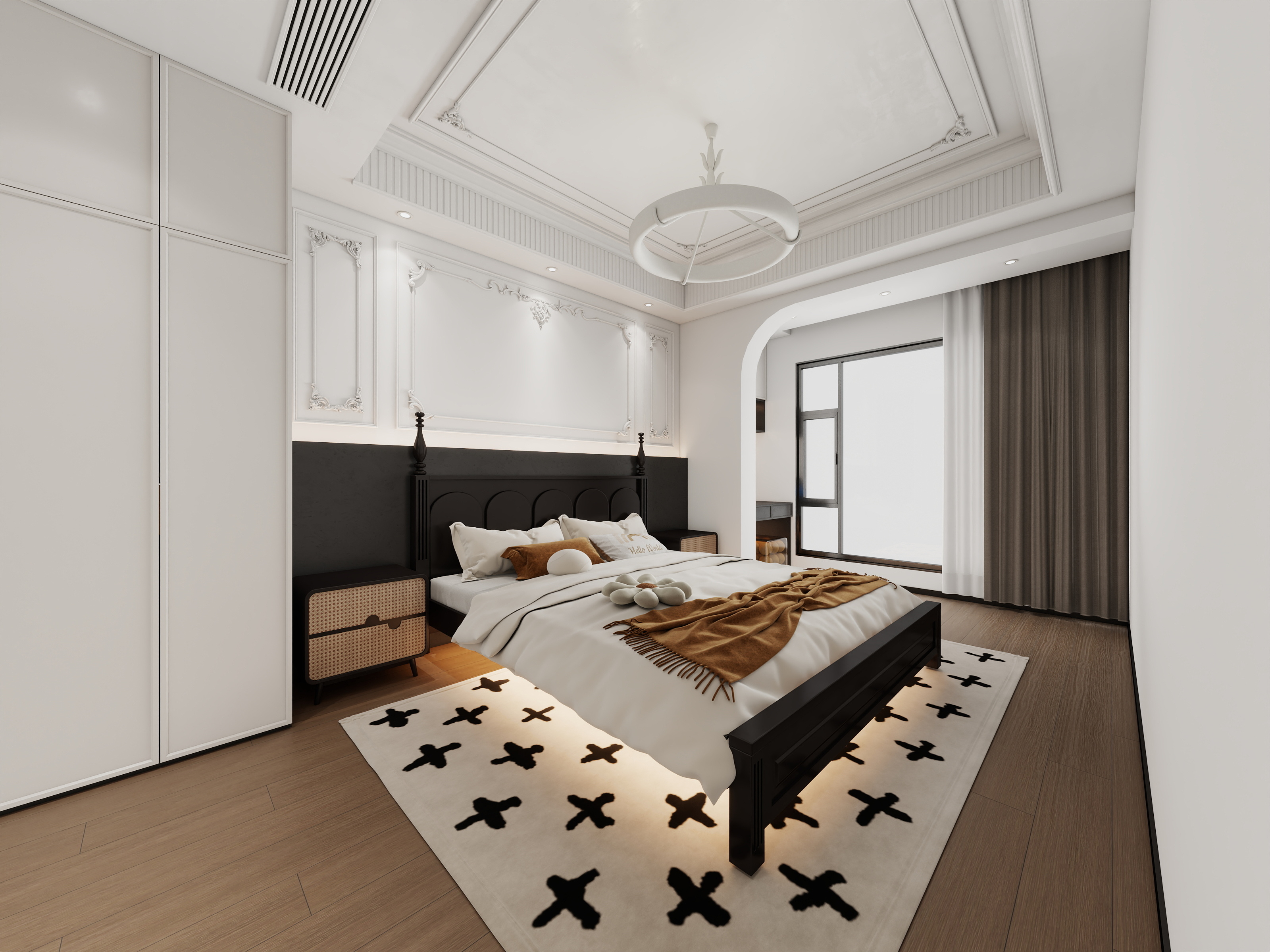 四川成都澳洲湾（225平方简约法式四居室）-43