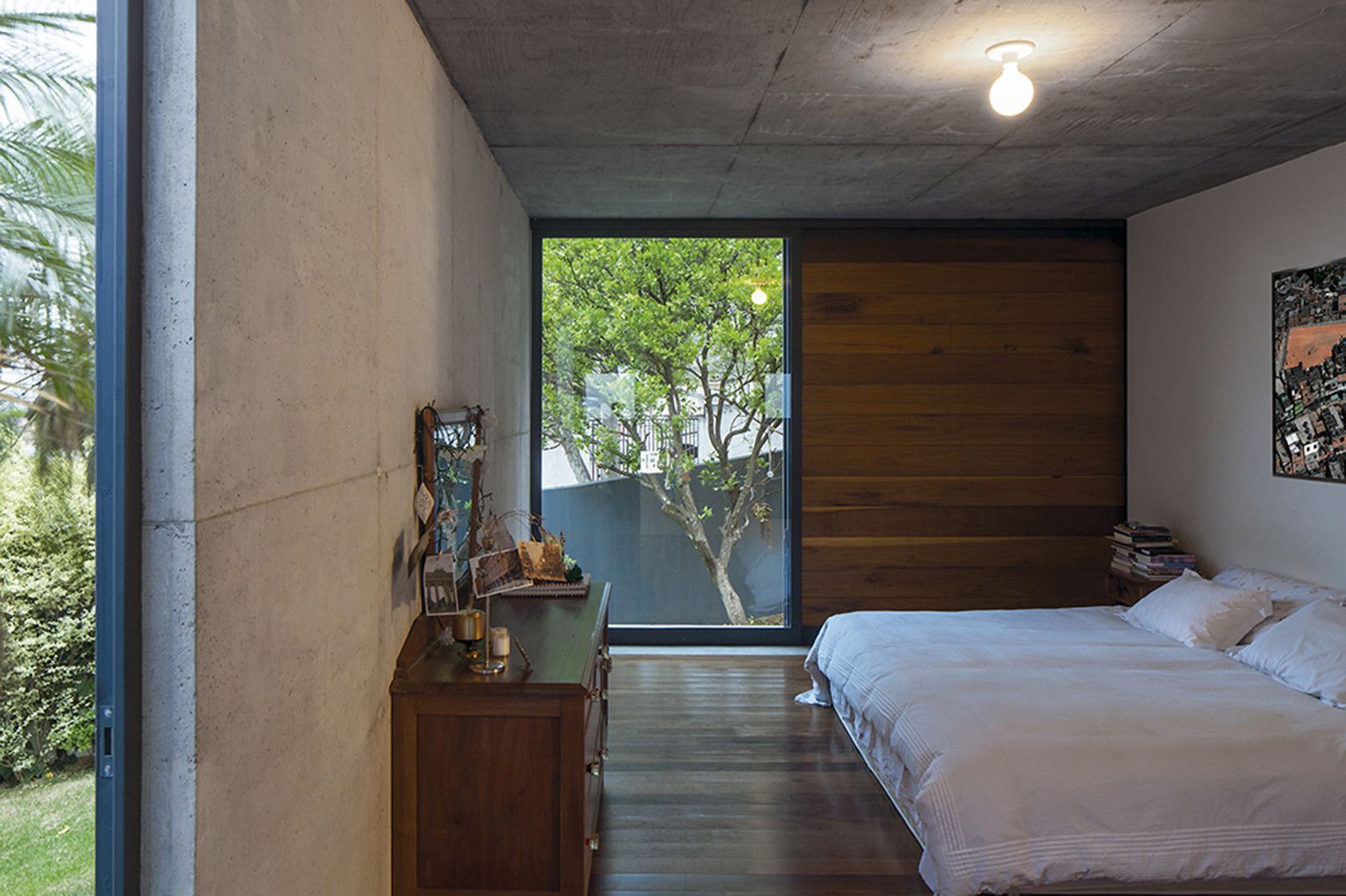 巴西 São Paulo 市 LP 住宅——混凝土与玻璃的现代空间-28