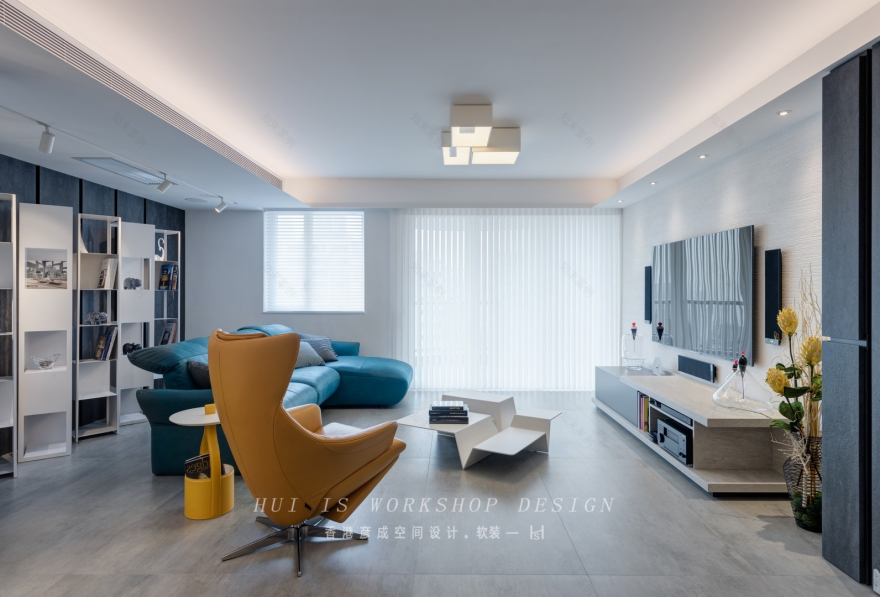 留白下的彩色空间 | 自然生机与现代简约的完美融合-7