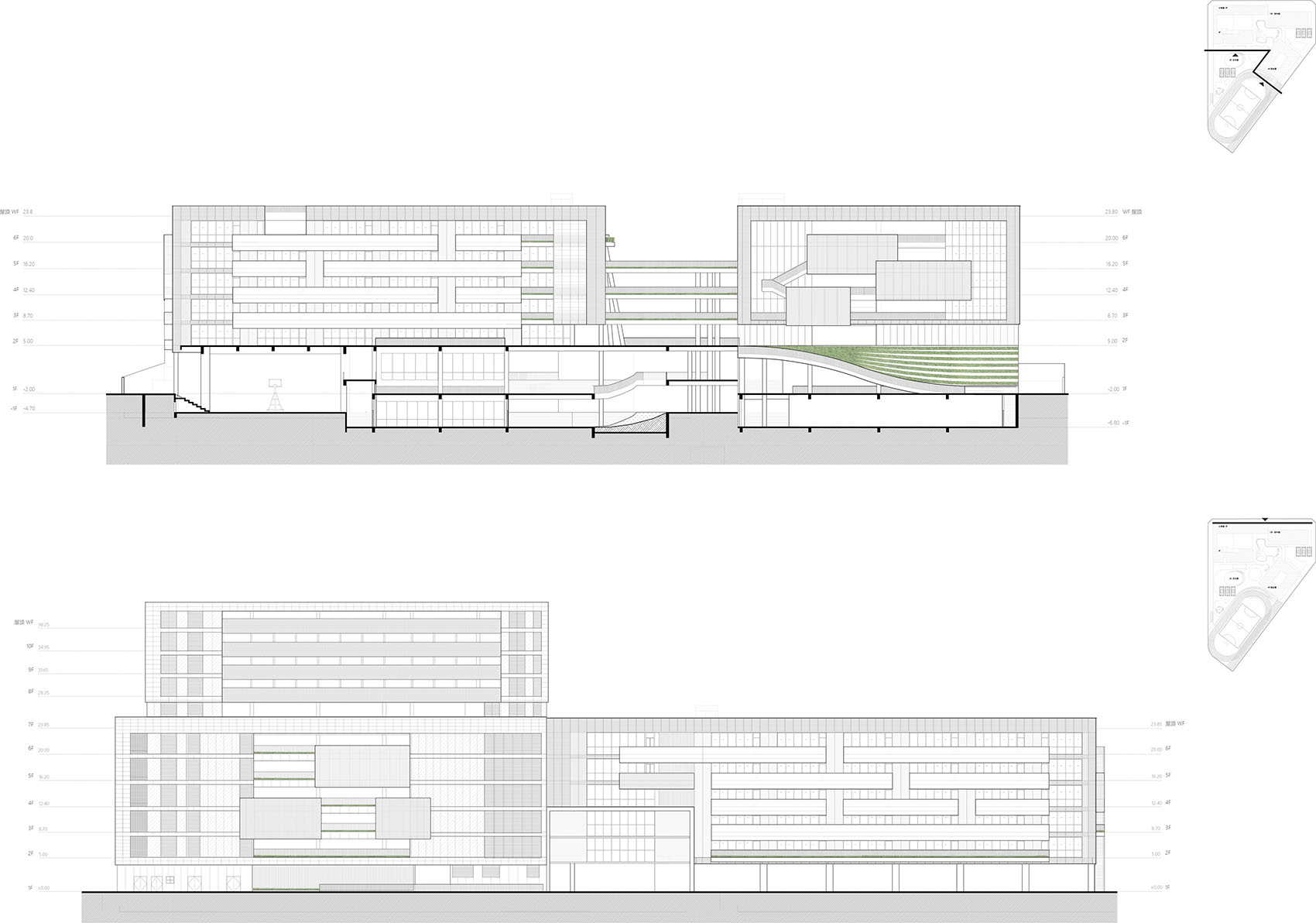 深圳红岭教育集团华富实验学校丨中国深圳丨深圳市建筑设计研究总院有限公司  城市建筑与环境设计研究院-70
