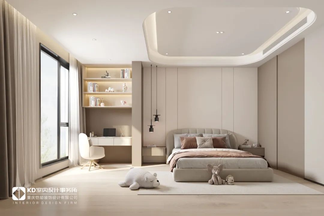 华宇御澜湾300㎡自然风丨中国重庆丨KD室内设计事务所-48