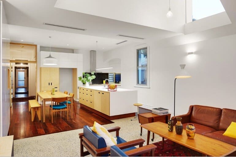 1910半独立式小屋为年轻大家庭改造项目丨澳大利亚西澳大利亚丨Philip Stejskal Architecture-25