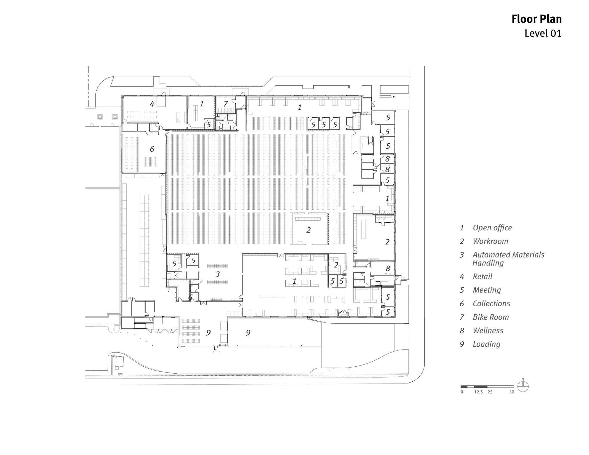 Multnomah County Library Operations Center / Hennebery Eddy Architects-28