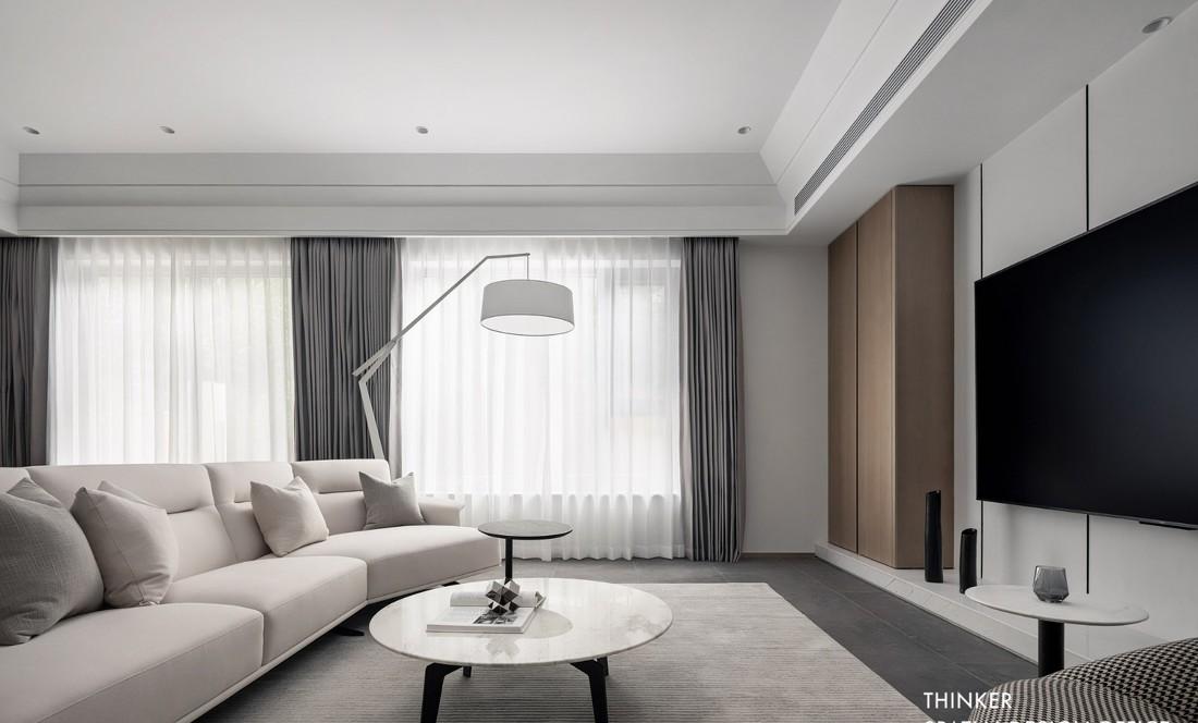 白色木色营造的舒适家居-9