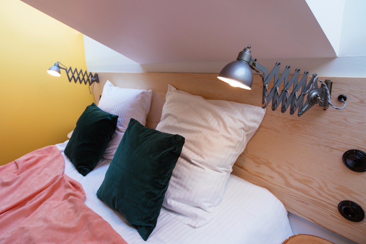 Pokrovka 6 Hotel 酒店：糖浆色装饰空间-16