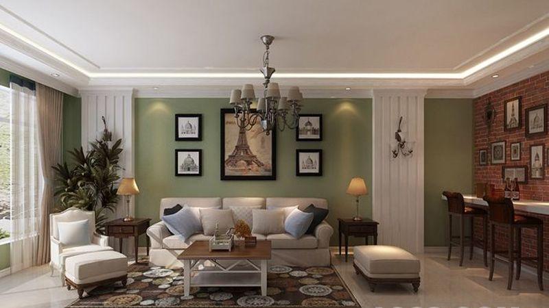 哈尔滨实创装饰打造香醍雅诺103平简洁美式田园两居-13