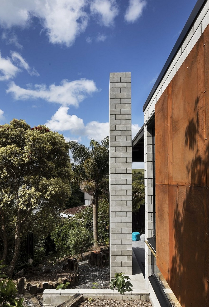 Double Height Living Spaces Add Drama to This Industrial-Style House-22