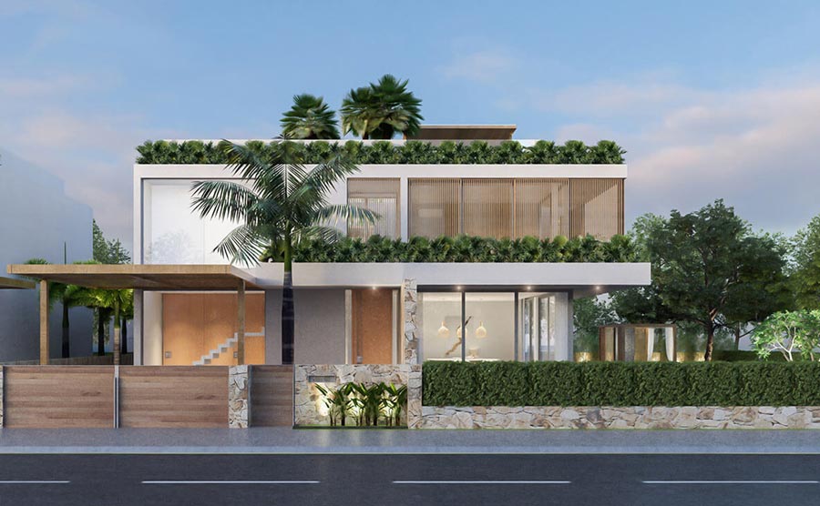 25 + 样板二层花园别墅设计案例-14