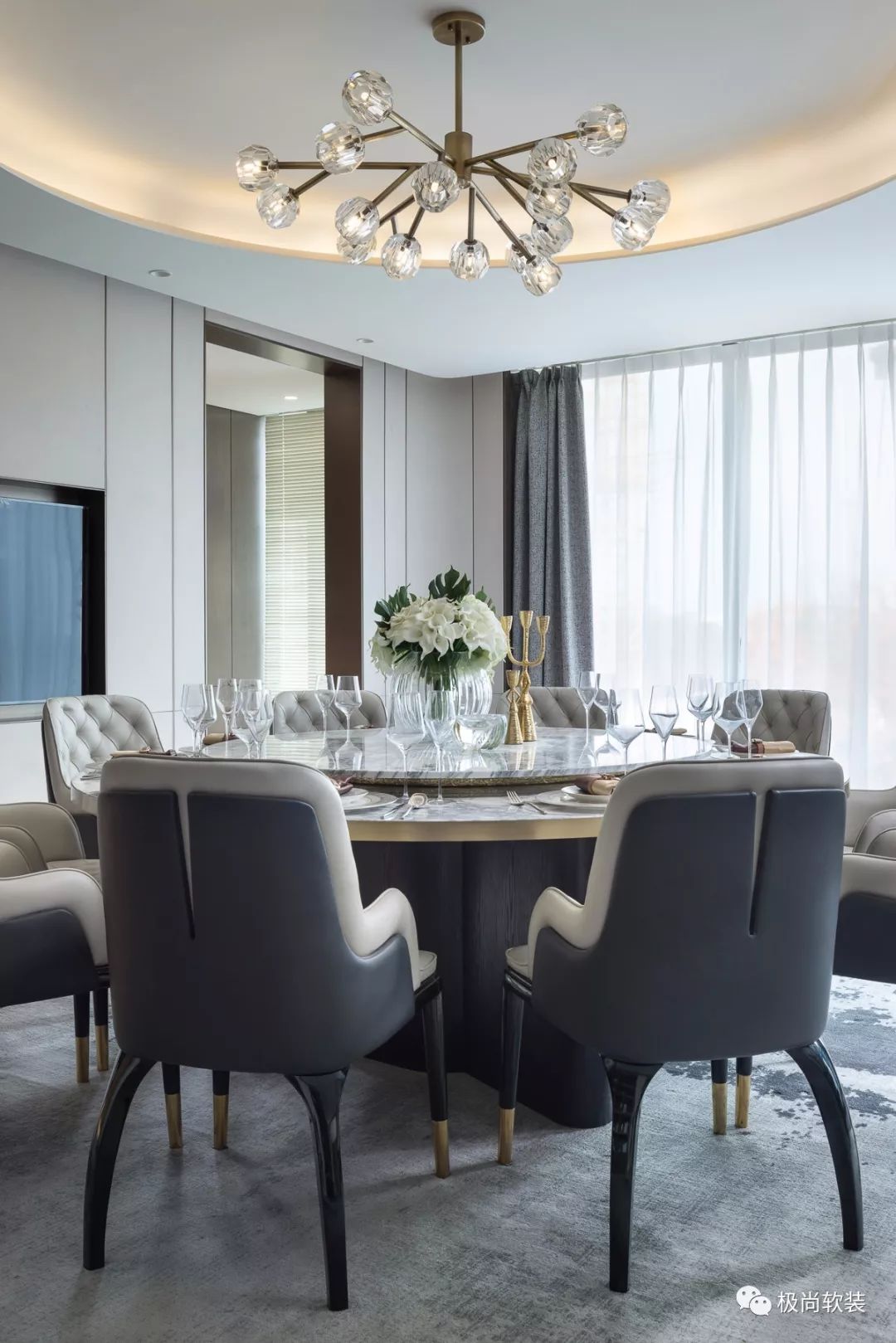 EH+DESIGN|天津金地臻悦售楼处——新现代主义的艺术美学-37