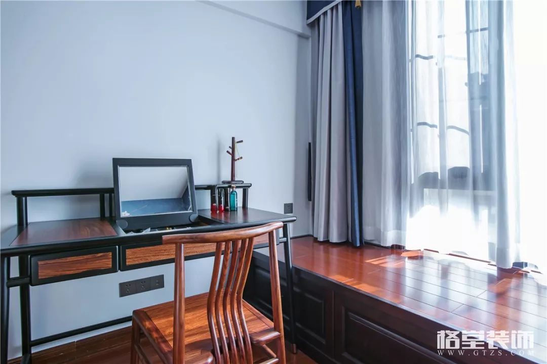 郁金香郡·闲适雅居 | 新中式风情空间设计-39