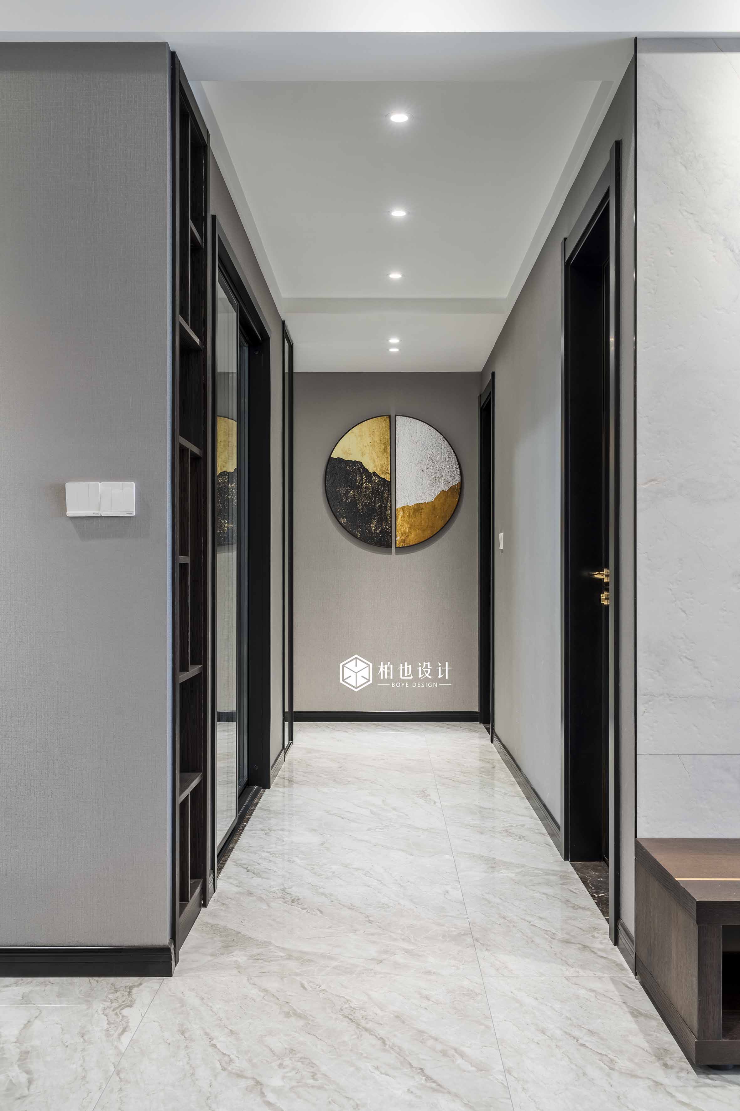 天门柏也设计&150㎡简约湖畔美宅-24